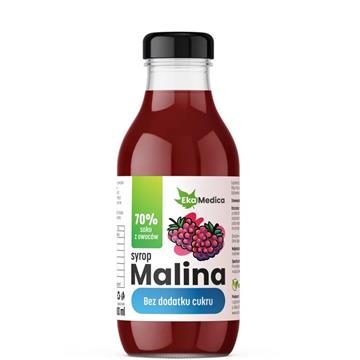 Ekamedica Syrop Malina bez dodatku cukru 300 ml-22520