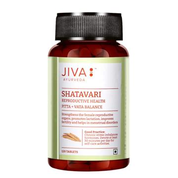 JIVA Ayurveda Shatavari 120 t. układ hormonalny-22534