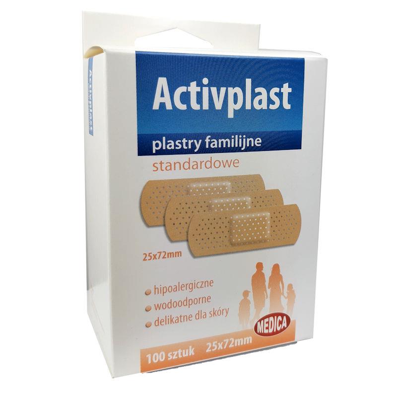 Activplast Plastry familijne standardowe 100 szt-12489