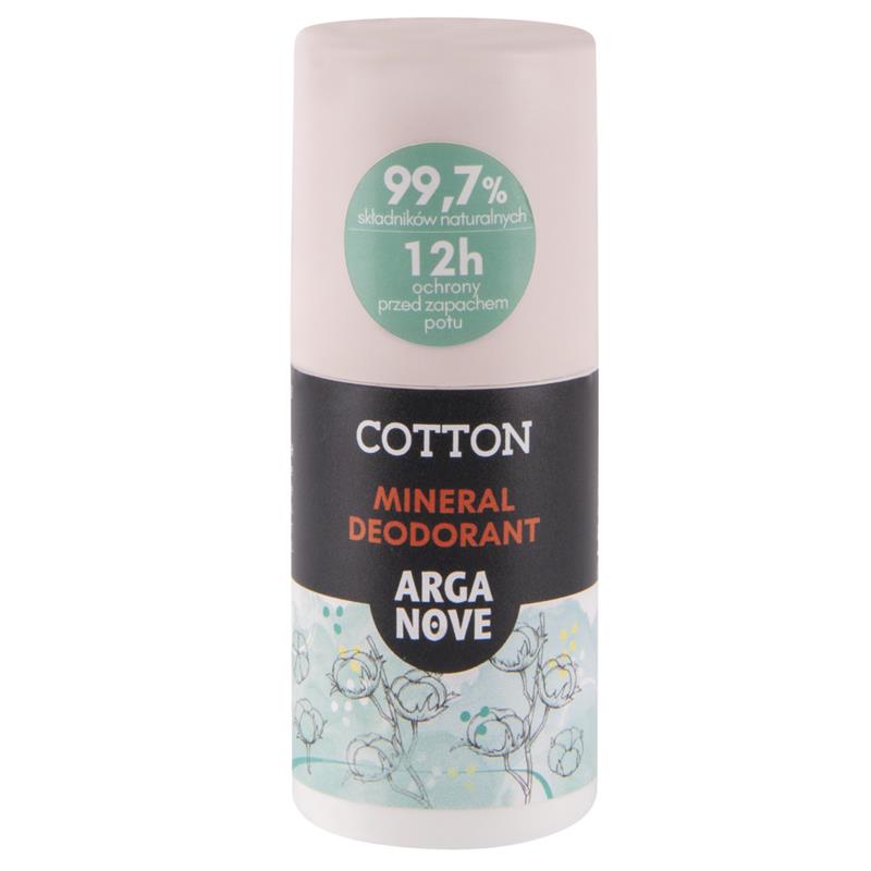 Dezodorant Mineralny Rollon Cotton 50 ml-22668