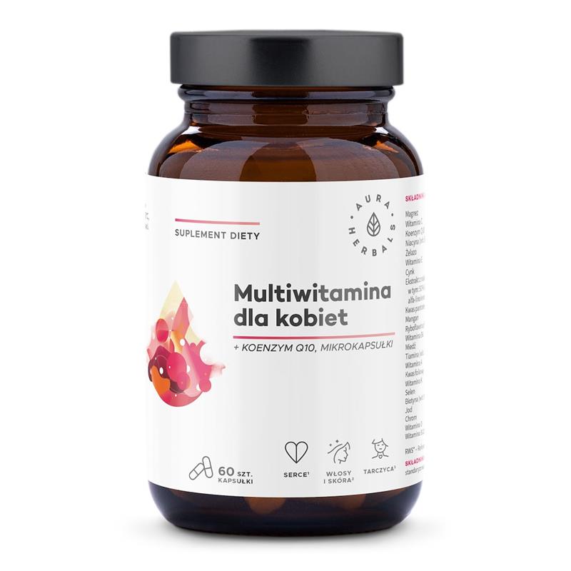 Aura Herbals Multiwitamina dla kobiet 60  kaps-22700