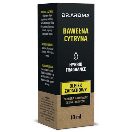 DR.AROMA Olejek BAWEŁNA & CYTRYNA 10 ML-22734