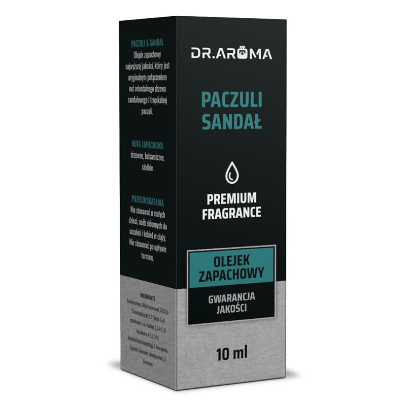 DR.AROMA Olejek PACZULI & SANDAŁ 10 ML-22745