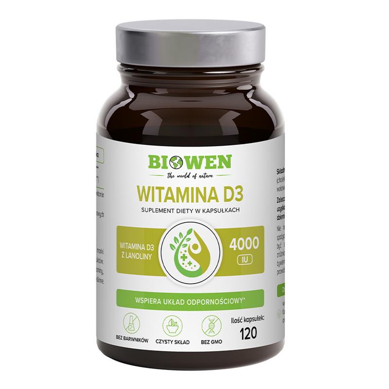 Biowen Witamina D3 4000 120 k -22847