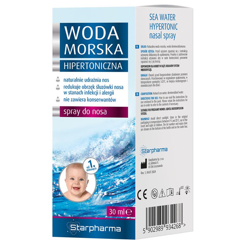 Starpharma Woda Morska Hipertoniczna 30 ml-22952