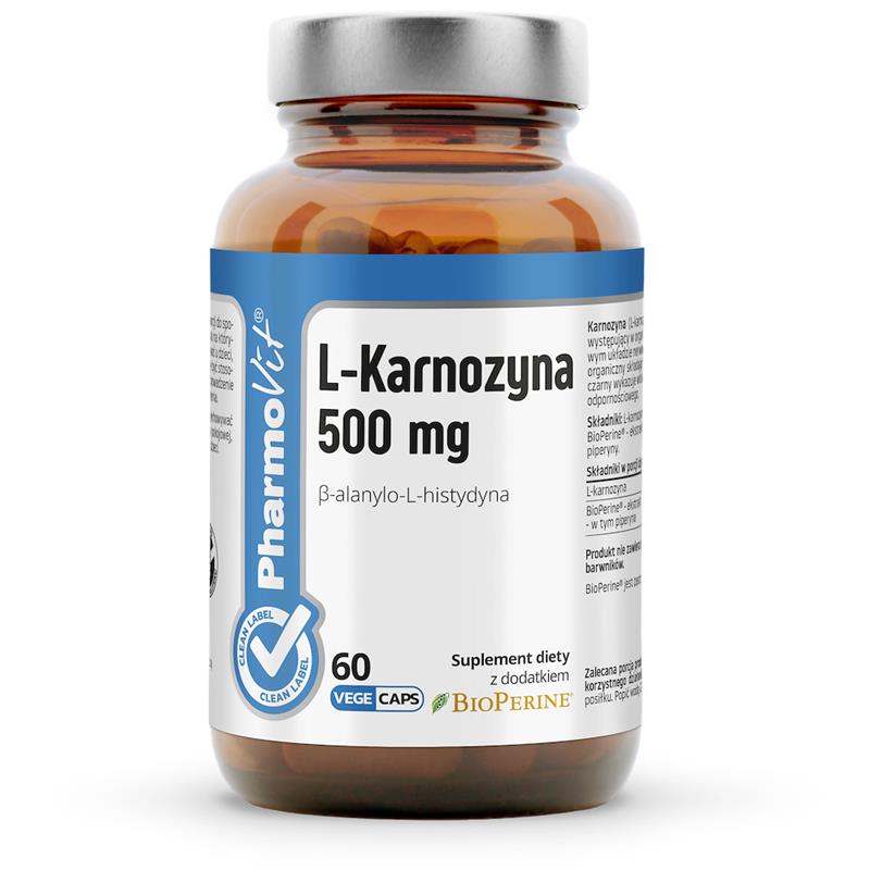 Pharmovit L-Karnozyna 500 mg 60 k-22984