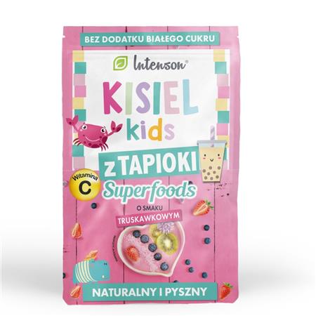 Intenson Kisiel KIDS z tapioki truskawkowy 30 g-22988