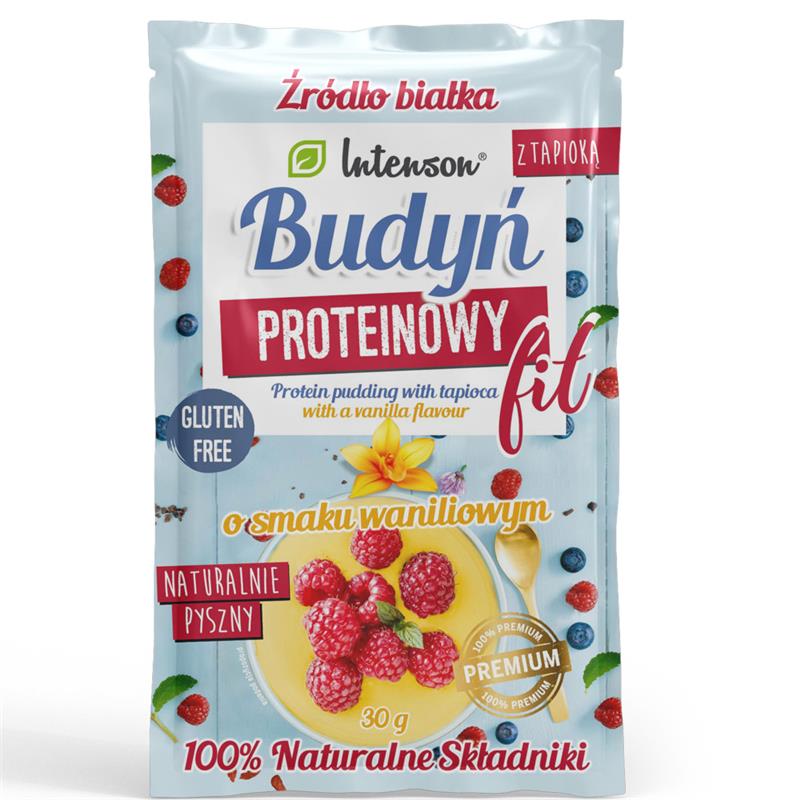 Intenson Budyń proteinowy waniliowy 30 g-22992