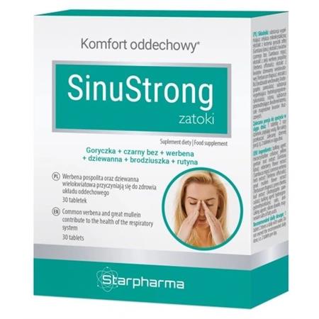 Starpharma SinuStrong Zatoki 30 tabletki-23092