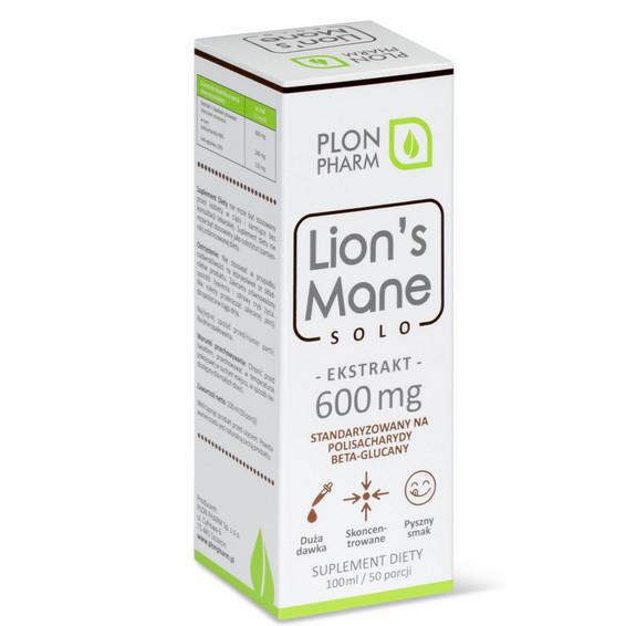 PLON PHARM Lion's Mane Ekstrakt 600 mg 100 ml-23294