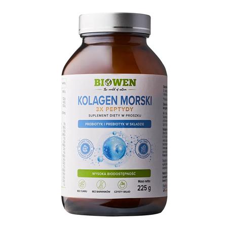 Biowen Kolagen Morski typu I i III 225 g-23307