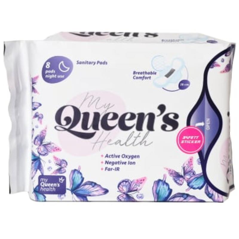 Queen's Health Podpaski Nocne 8 szt.-23371