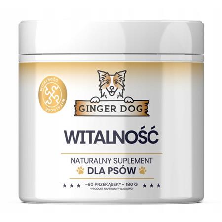 Ginger Dog Witalność suplement dla psów 180 g-23382