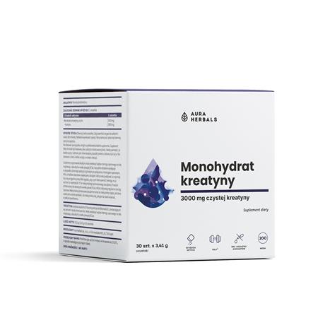 Aura Herbals Kreatyna monohydrat saszetki 30x4,41g-23528