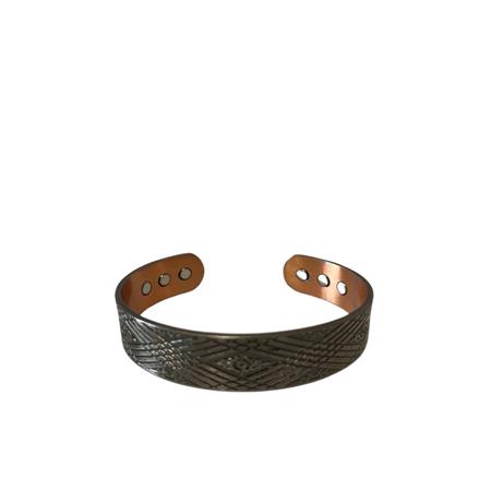 Miedziana Bransoletka Oko Dwu Kolorowa-23484