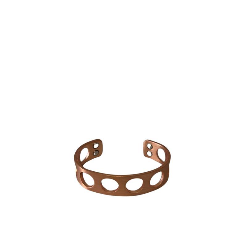 Miedziana Bransoletka Z Otworami-23491