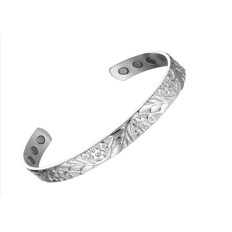 Miedziana Bransoletka Srebrna-23437