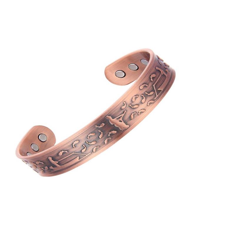 Miedziana Bransoletka Kolor Miedziana-23438