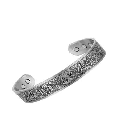 Miedziana Bransoletka Kolor Ciemna Stal-23439