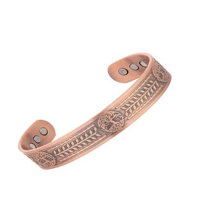 Miedziana Bransoletka Motyw Drzewo Jasna-23442