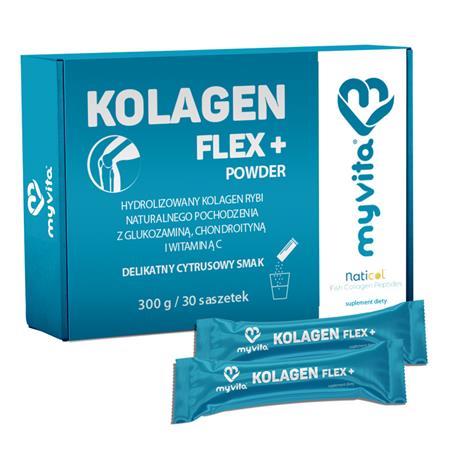 Myvita Kolagen Flex saszetki cytrusowy smak-23531