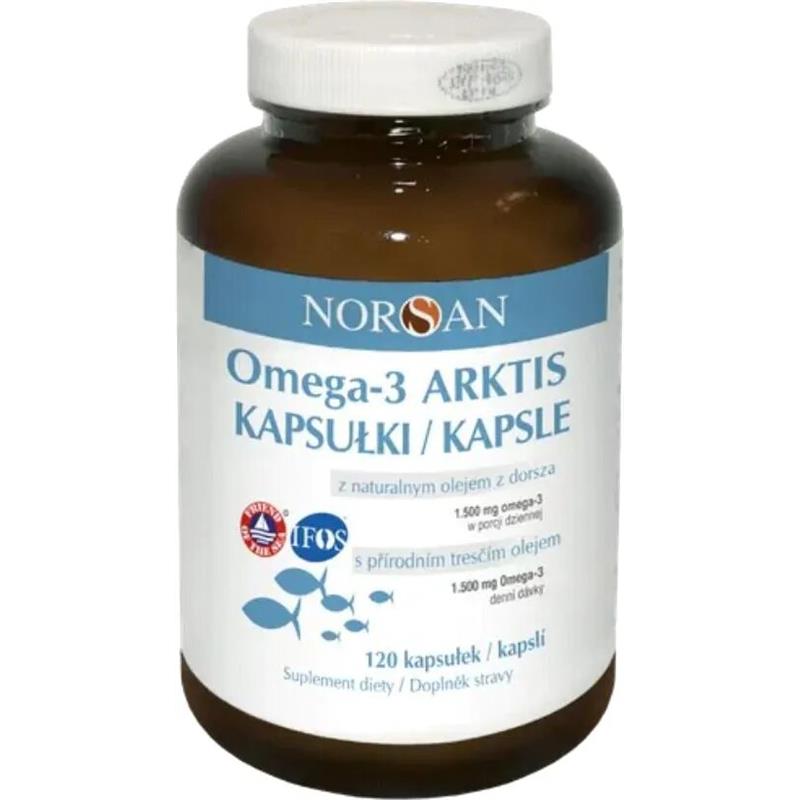 Norsan Omega 3 ARKTIS  120 kapsułek-23556