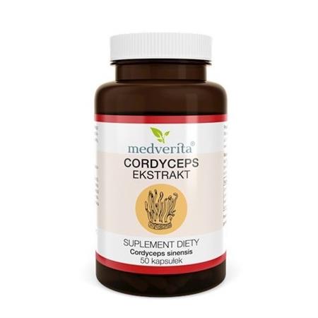 Medverita Cordyceps ekstrakt 500 mg 50 kapsuŁek-23603