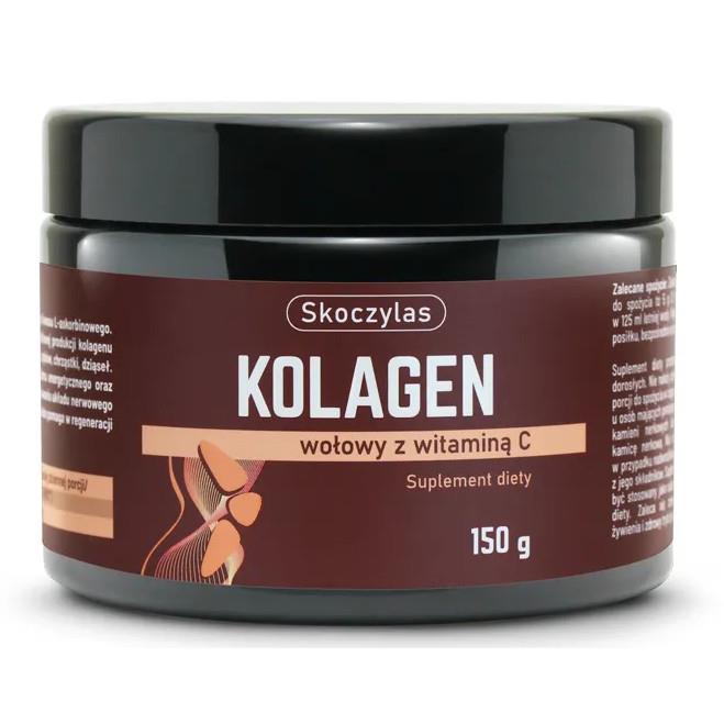 Skoczylas Kolagen wołowy z witaminą C 150 g-23922