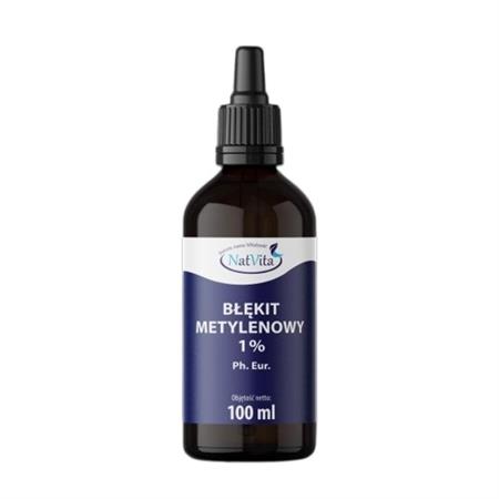 Natvita Błękit Metylenowy Ph.Eur 1% 100 ml-23936