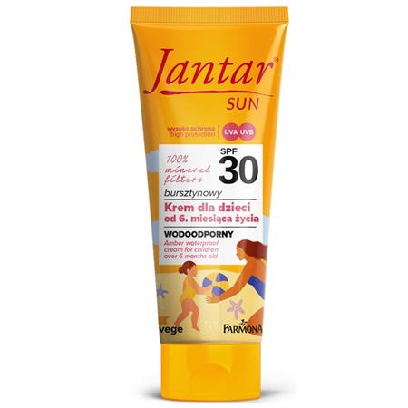 Jantar Sun Bursztynowy Krem dla dzieci SPF 30 50ml-24048