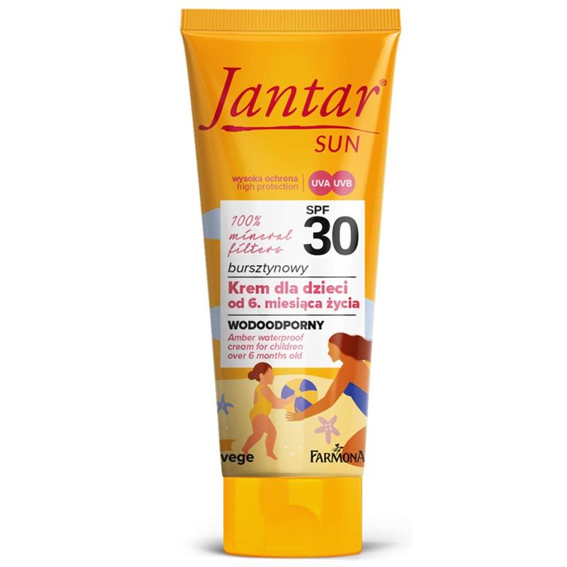 Jantar Sun Bursztynowy Krem dla dzieci SPF 30 50ml-24048
