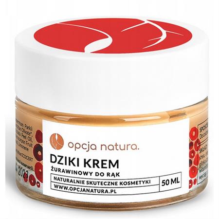 Opcja Natura Dziki Krem z żurawiną do rąk 50 ml-24059