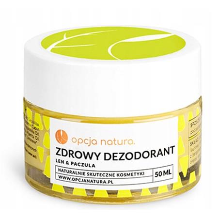 Opcja Natura Dezodorant len & paczula 50 ml-24061