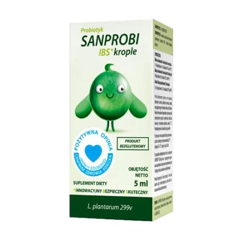 Sanprobi IBS krople probiotyki 5 ml-24078