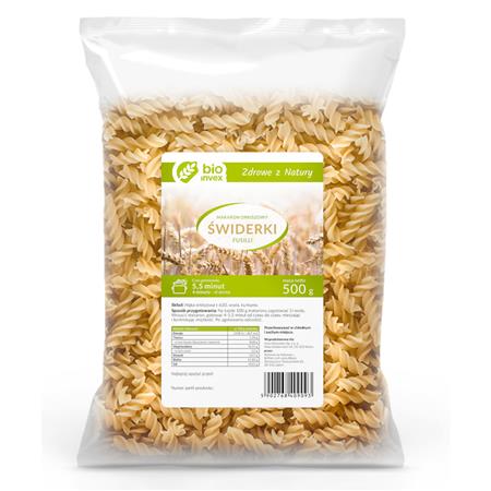 BIO invex Makaron orkiszowy świderek 500 g-24132