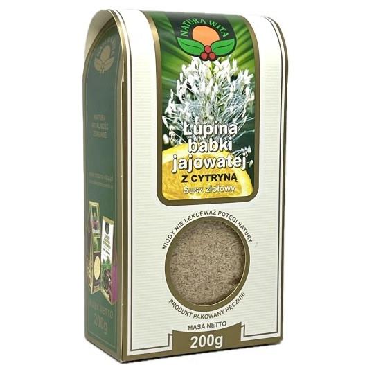 Natura Wita Łupina Babki Jajowatej z cytryną 200g -24141