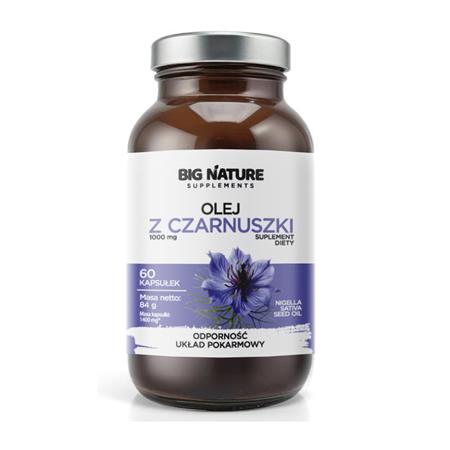 Big Nature Olej z czarnuszki  kapsułki 60 szt.-24158