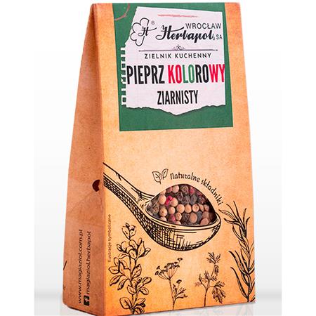 Herbapol Ziołowa Pieprz Kolorowy ziarnisty 40 g-24214