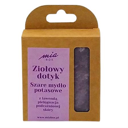 MiaBox Szare mydło potasowe LAWENDA 125 g-24217