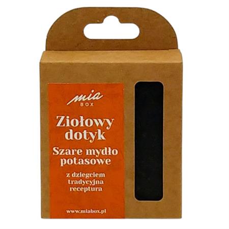 MiaBox Szare mydło potasowe Dziegciowe  125 g-24218