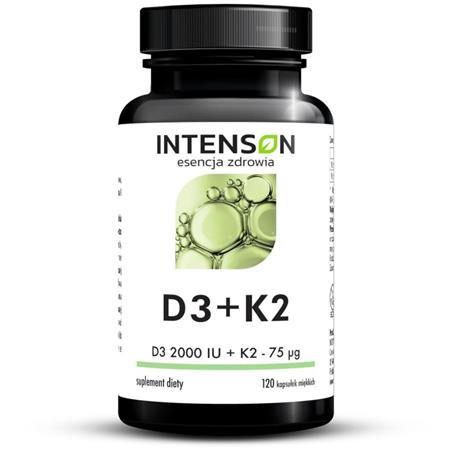 Intenson Witamina D3 + K2 120 k-24280