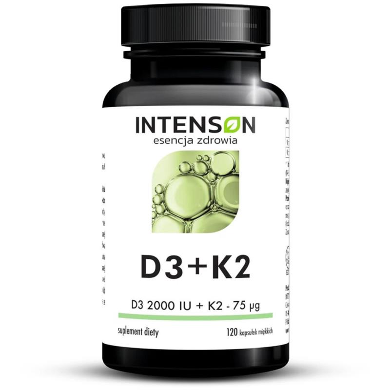 Intenson Witamina D3 + K2 120 k-24280