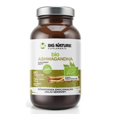 Big Nature bio Ashwagandha 90 t.-24283