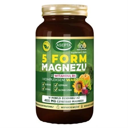 Asepta 5 Form Magnez 100 k-24307