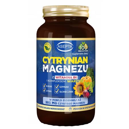 Asepta Cytrynian Magnezu 100 k-24305