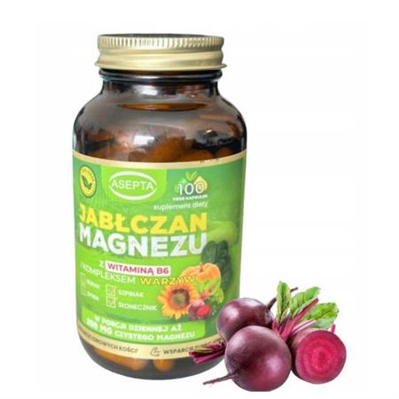 Asepta Jabłczan Magnezu 100 k-24311