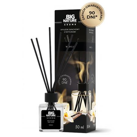 Big Nature Dyfuzor Zapachowy WANILIA 50 ml-24331