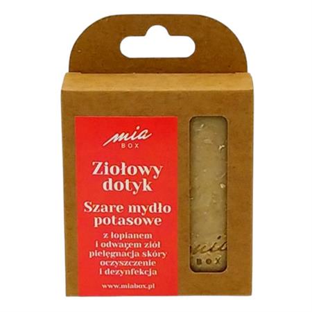 MiaBox Szare mydło potasowe Łopian  125 g-24392