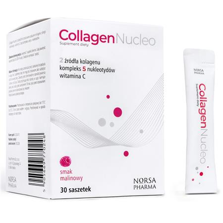 Norsa Pharma Collagen Nucleo smak malinowy 30 sasz-24457