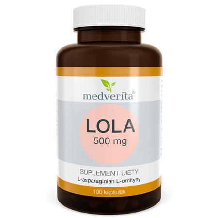 Medverita LOLA L- asparaginian L- ornityny 100 k-24444